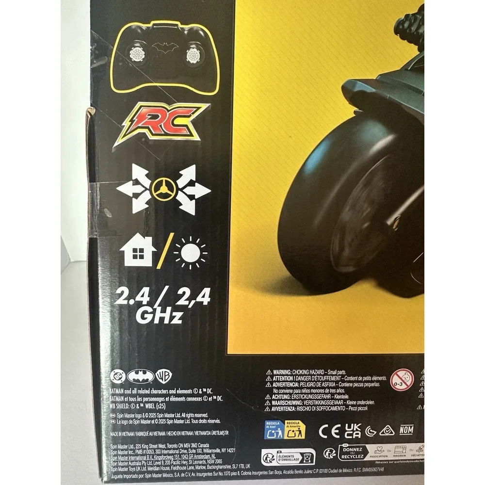 Batman RC Batcycle w 12